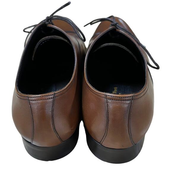 To Boot New York Brandon II Cognac Calf Cap Toe Men's Oxford Size 9 EUC - Picture 3 of 10